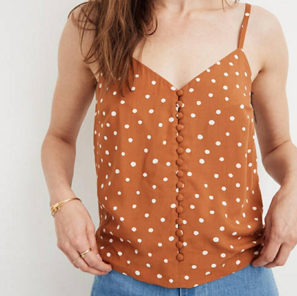 Madewell Button Front Camisole